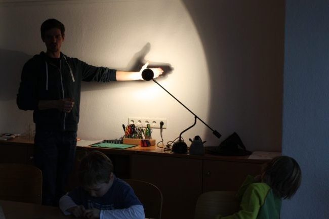 Wir experimentieren